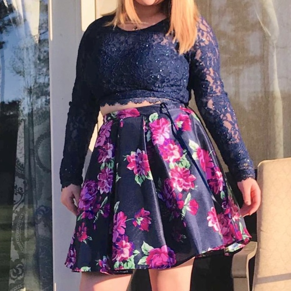 two piece prom/ homecoming dress